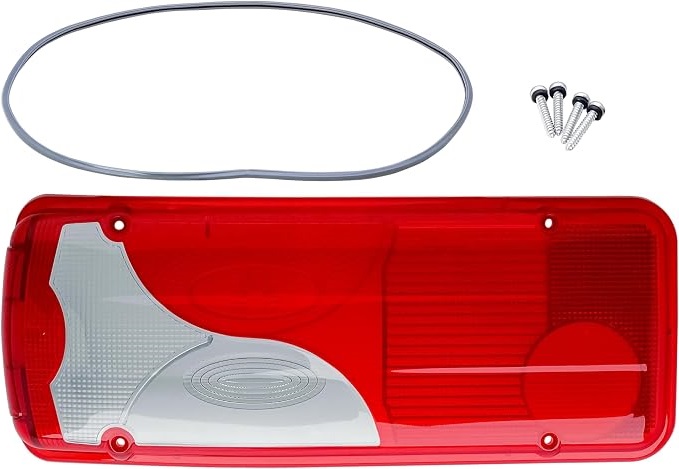 PLASTICA FANALE POSTERIORE SX CON GUARNIZIONE E VITI